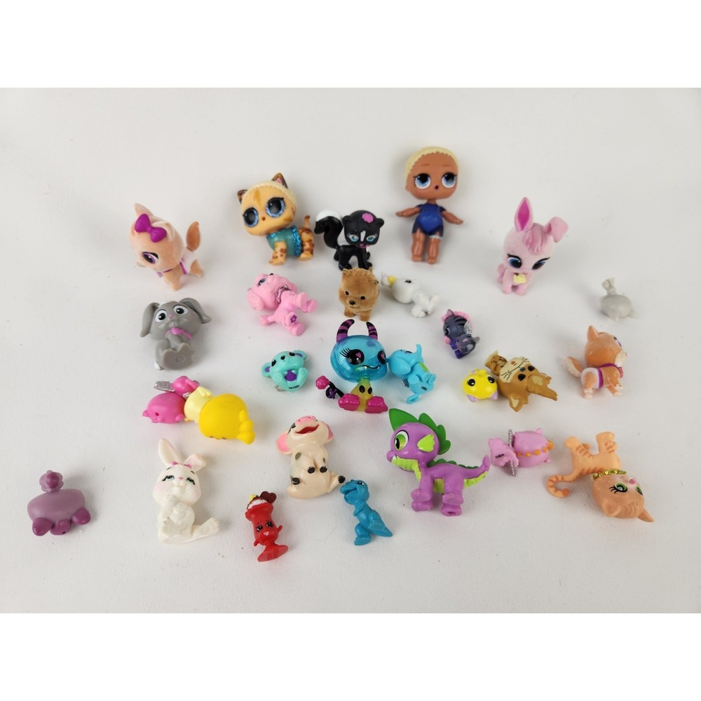 Mixed Lot Bratz‎ Pets Lil' Angelz Bobble Head MGA Figures Animals Surprise Doll